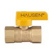 Hausen 1/2" Gas Ball Valve FPT Lever HDL, 5PK HA-GB101-5